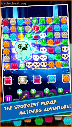 Ghost Blast : Spooky Match 3 screenshot