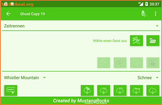 Ghost Copy 19 (GC:19) - for Ski Challenge Mobile screenshot