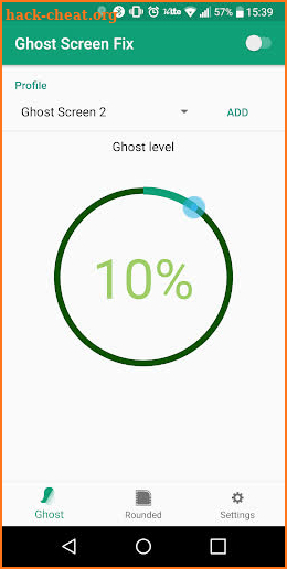 Ghost Screen Fix (android 8 and above deprecated) screenshot