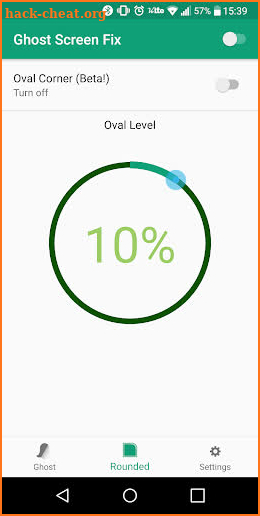 Ghost Screen Fix (android 8 and above deprecated) screenshot