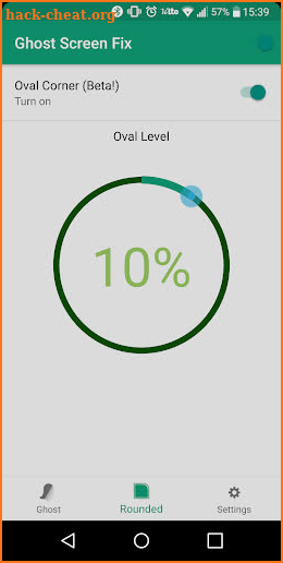 Ghost Screen Fix (android 8 and above deprecated) screenshot