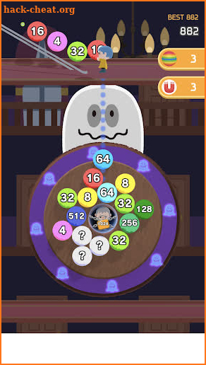 Ghost Spin 2048 screenshot