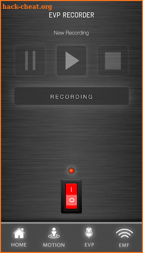 Ghost Tracker EMF EVP Recorder screenshot