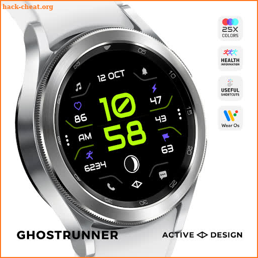 Ghostrunner: Watch Face screenshot