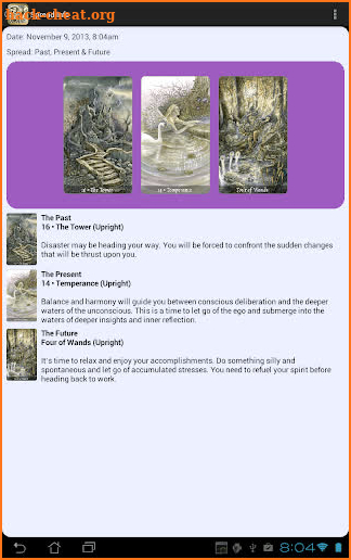 Ghosts & Spirits Tarot screenshot