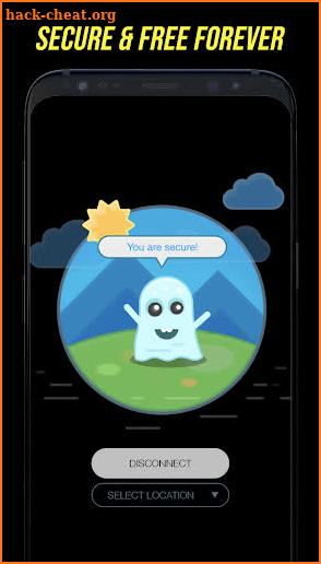 GhostVPN - Free Unlimited VPN screenshot