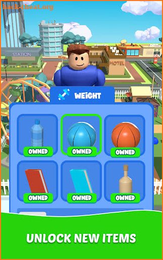 Giant Lift Heroes Idle Workout screenshot