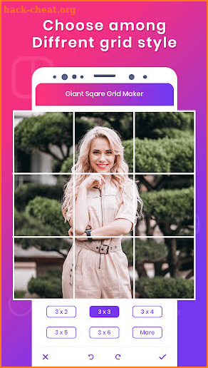 Giant Square & Grid Maker for Instagram screenshot