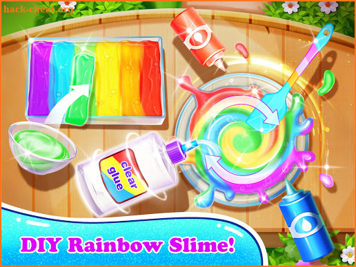 Giant Unicorn Slime Simulator-Rainbow Slime Games screenshot