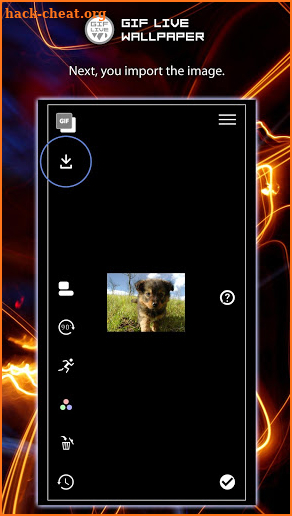 GIF Live Wallpaper screenshot