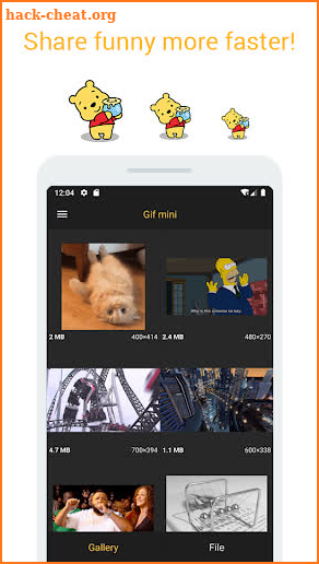 Gif mini: GIF Editor, Compress GIF, Crop GIF screenshot