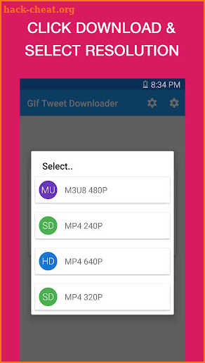 GIF | Video | Tweet Downloader screenshot