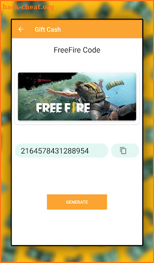 Gift Cash - Redeem Code screenshot