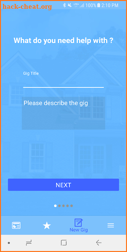 Gigme screenshot