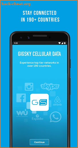 GigSky Global Mobile Data screenshot