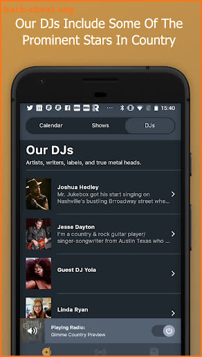 Gimme Country: Free Country Radio screenshot