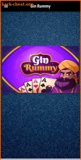 Gin Rummy screenshot