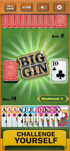 Gin Rummy Free! screenshot