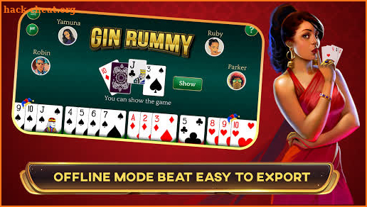 Gin Rummy Pro - Play Free Online Rummy Card Game screenshot