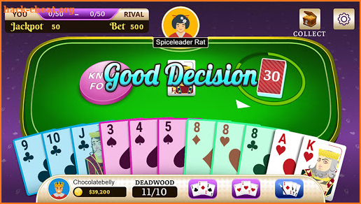 Gin Rummy Super - play with friends online free screenshot