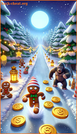 Gingerbread Man escape 3D screenshot