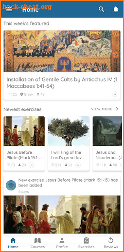 Ginoskos: Biblical Greek and Hebrew screenshot