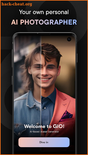 GIO: AI Portrait Photo Editor screenshot