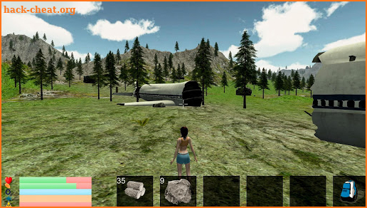 Girl Amazon Survival HD screenshot