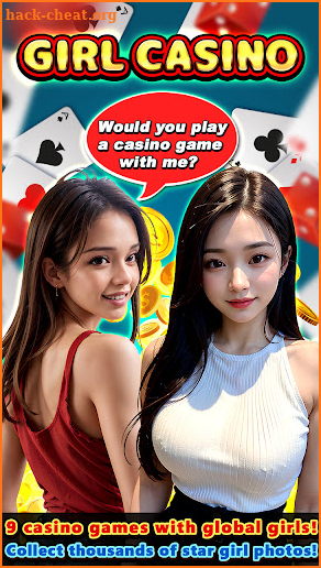 Girl casino slots screenshot