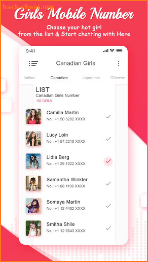 Girl Friend Search - Girls Mobile Number screenshot