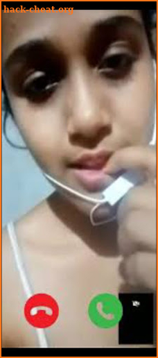 Girl live sex chat video call screenshot