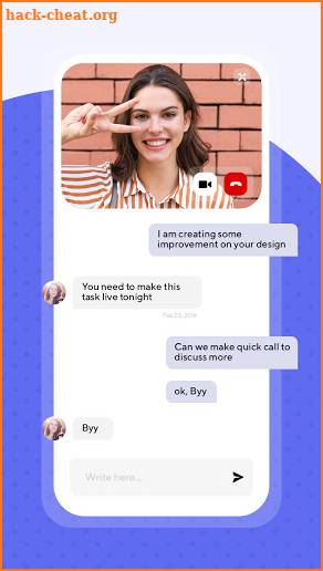 Girl Live Video Call & Video Chat Guide 2021 screenshot