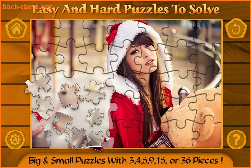 Girl Puzzle Game screenshot