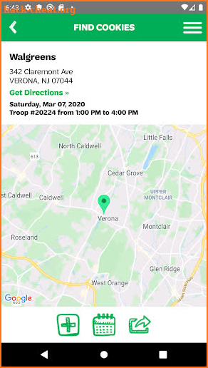 Girl Scout Cookie Finder screenshot