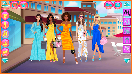 Girl Squad Fashion - BFF Fashionista Dress Up screenshot