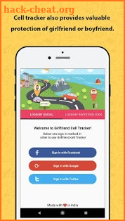 GirlFriend Cell Tracker screenshot