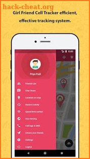 GirlFriend Cell Tracker screenshot