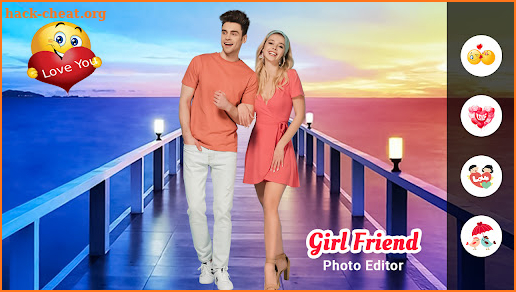 Girlfriend Photo Editor - Girlfriend Photo Frame screenshot