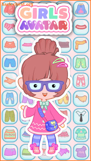 Girls Avatar: Cute Girls Avatar Maker screenshot