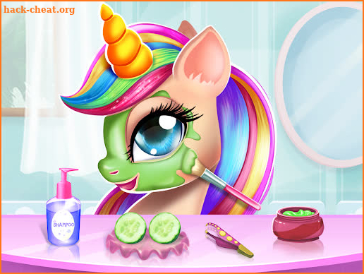 Girls Game: Unicorn Dress up screenshot