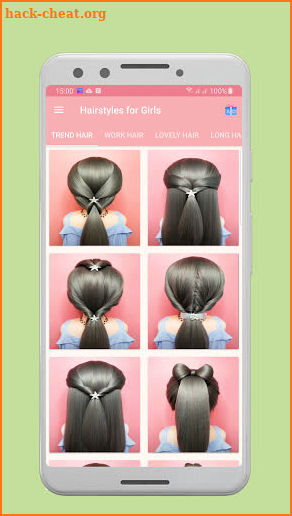 Girls Hairstyles Step by Step screenshot