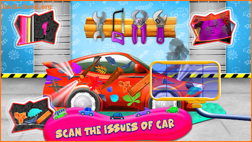 Girls Kid Car Auto Repair - Wash Service Workshop screenshot