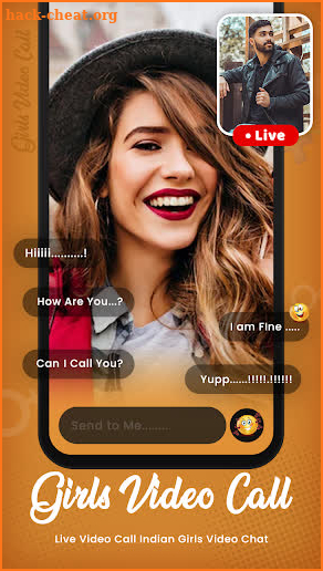 Girls Live Video Call app screenshot