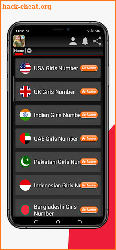 Girls Mobile Number screenshot