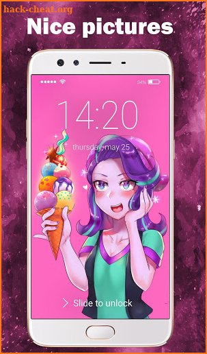 Girls Pony Wallpapers My Little Cute Lock Screen screenshot