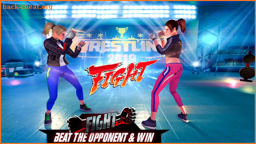 Girls Wrestling Ring Fight Champions screenshot