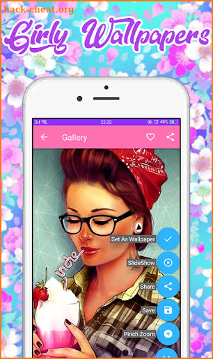 Girly Wallpapers: Just for Girls screenshot