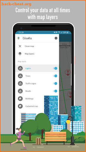 Gisella - Geographic Information System (GIS) screenshot