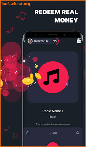 Givvy Radios, Listen and Earn! screenshot