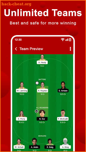 GL H2H Prediction -DreamTeam11 screenshot